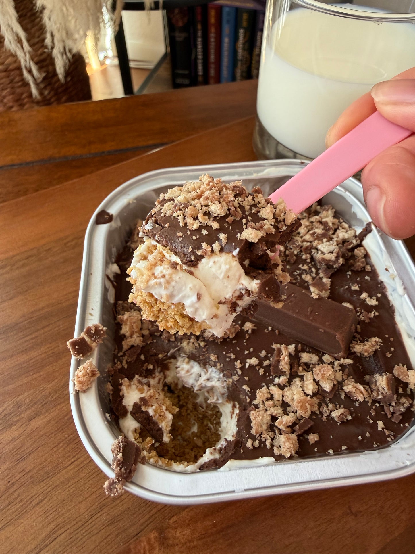 No Bake KitKat Cheesecake