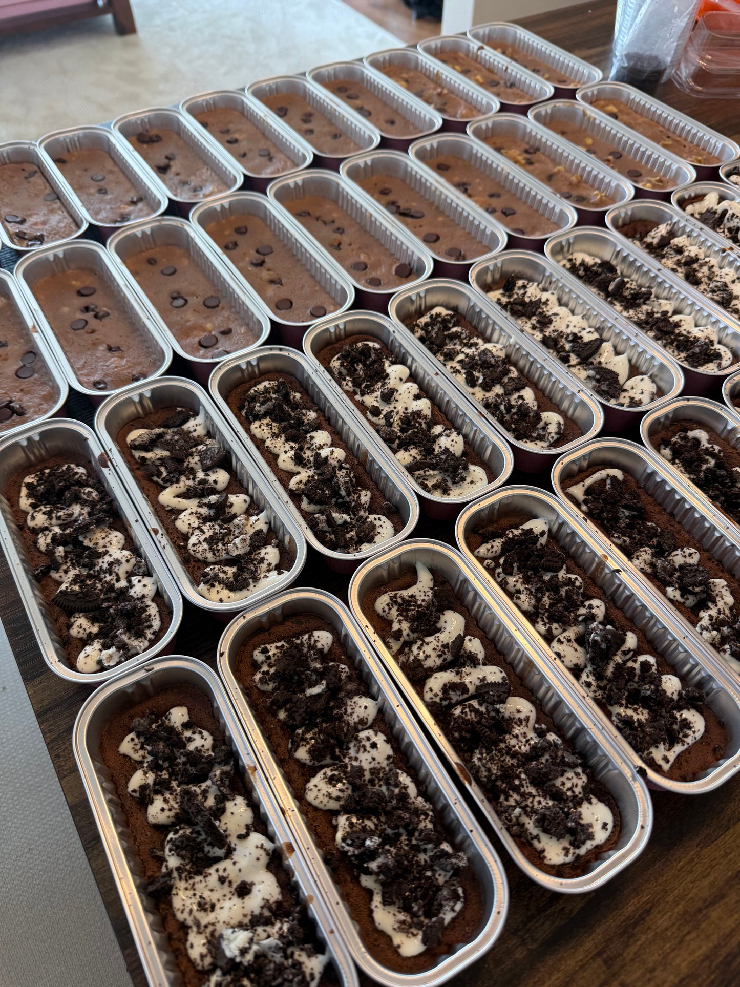 Protein Cookies & Cream Brownie Bars