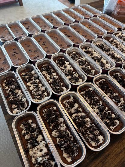 Protein Cookies & Cream Brownie Bars