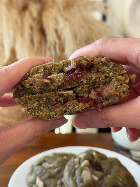 Matcha Raspberry Almond