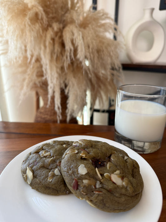 Matcha Raspberry Almond